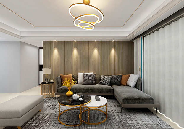 100㎡裝出四房輕奢風(fēng)，簡直美得不像話