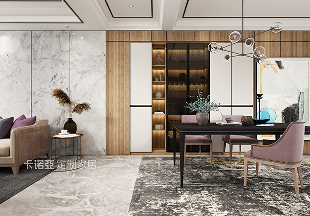 110㎡小清新風，衣帽間好高端大氣