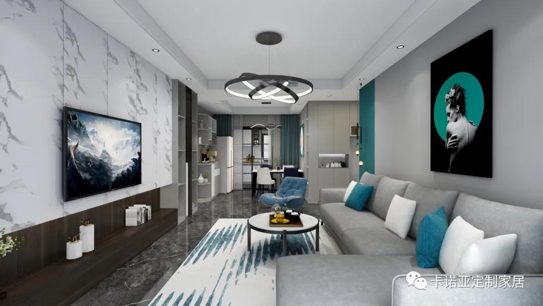 低奢高級范！簡而不減舒適感的98㎡家居空間