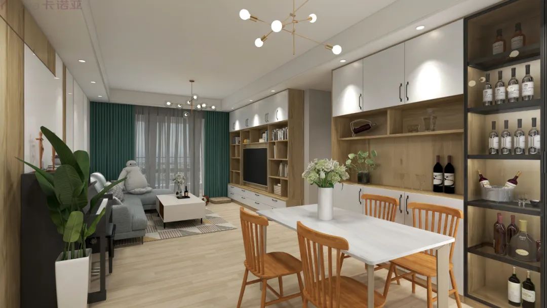 客廳做書柜、臥室設閱讀角