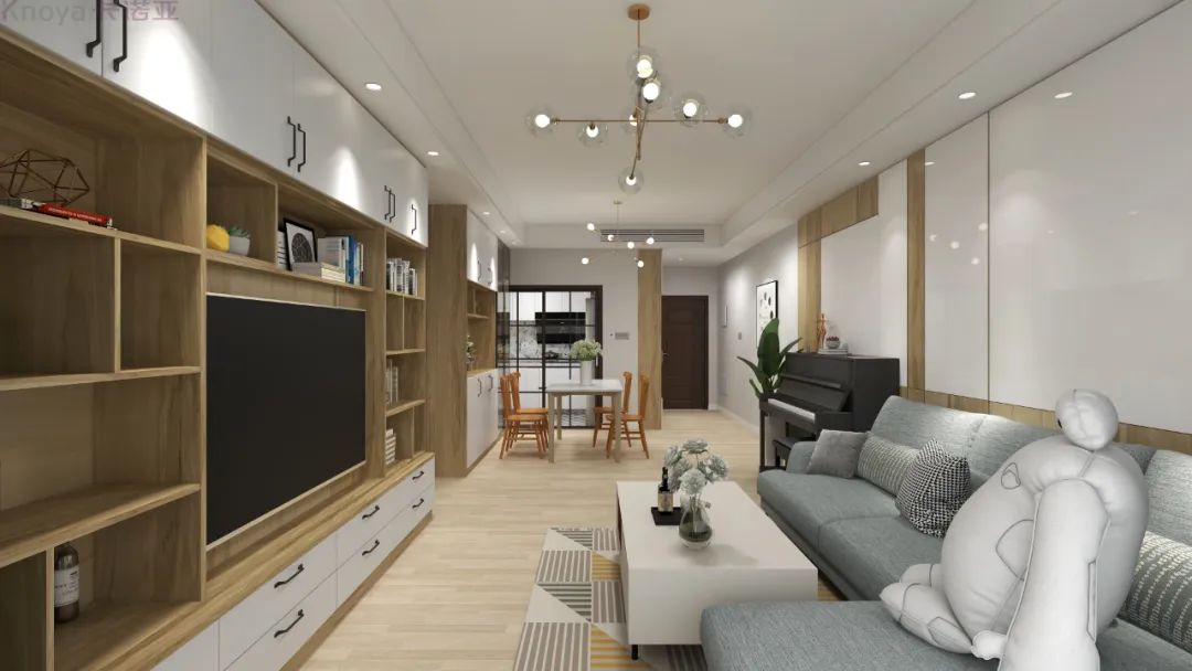 客廳做書柜、臥室設閱讀角