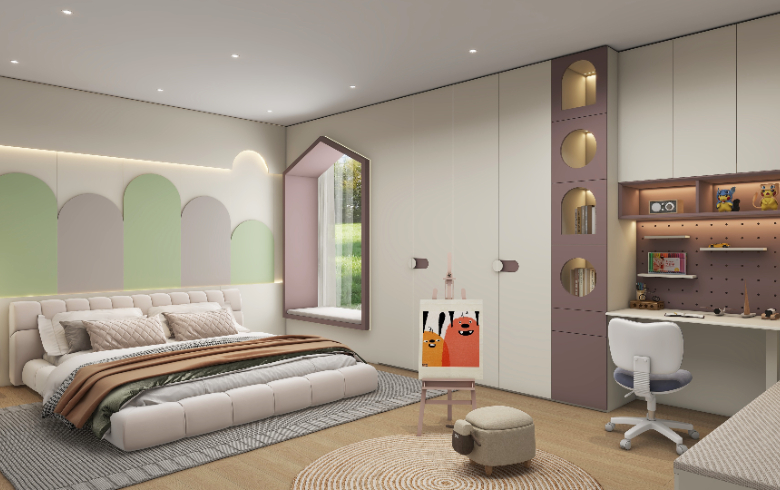 臥室系統(tǒng) | 學(xué)在臥室，兒童房設(shè)計(jì)6大要點(diǎn)